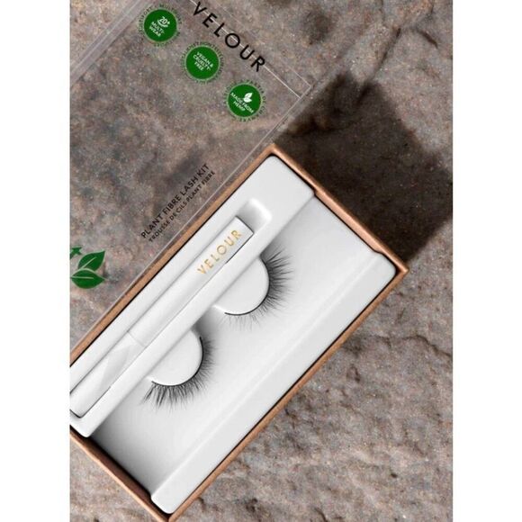 VELOUR - NWT - Plant Fibre Lash Kit/“Cloud Nine” Butterfly Effect Lashes + Glue - Picture 12 of 12